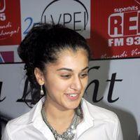 Taapsee Pannu - Tapsee and Gopichand At Red FM to promote Mogudu - Stills | Picture 112772